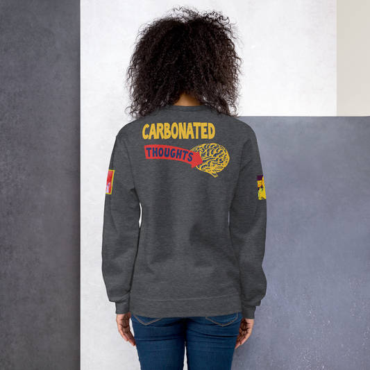 Hate Hate Crew Sweatshirt - Pope Of Love Statement Crewneck