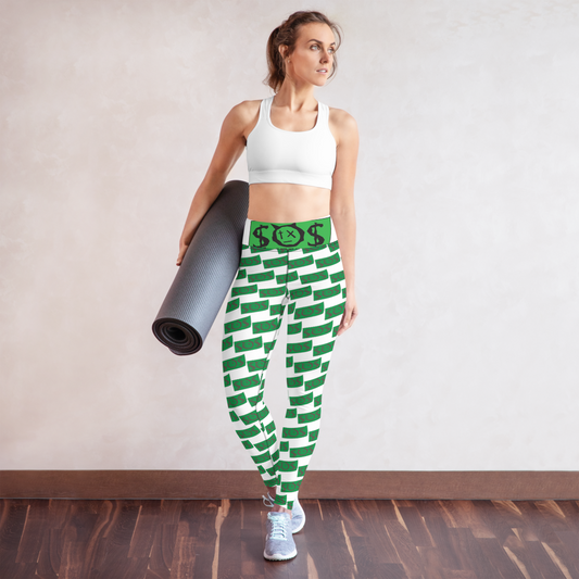 Pope Of Love Dollars, Yoga Leggings