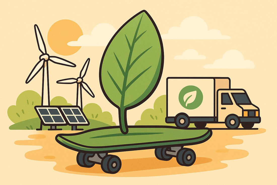 Carbon-Neutral Supply Chains for Skateboard Brands