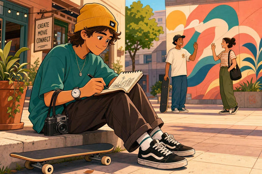 How art and skateboarding can improve your life.