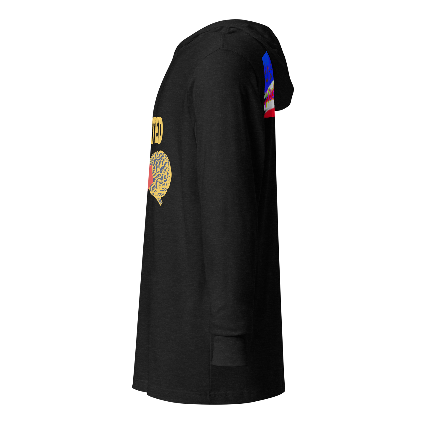 Your Freedom Hooded Long-Sleeve Tee - Pope Of Love Lightweight Hoodie