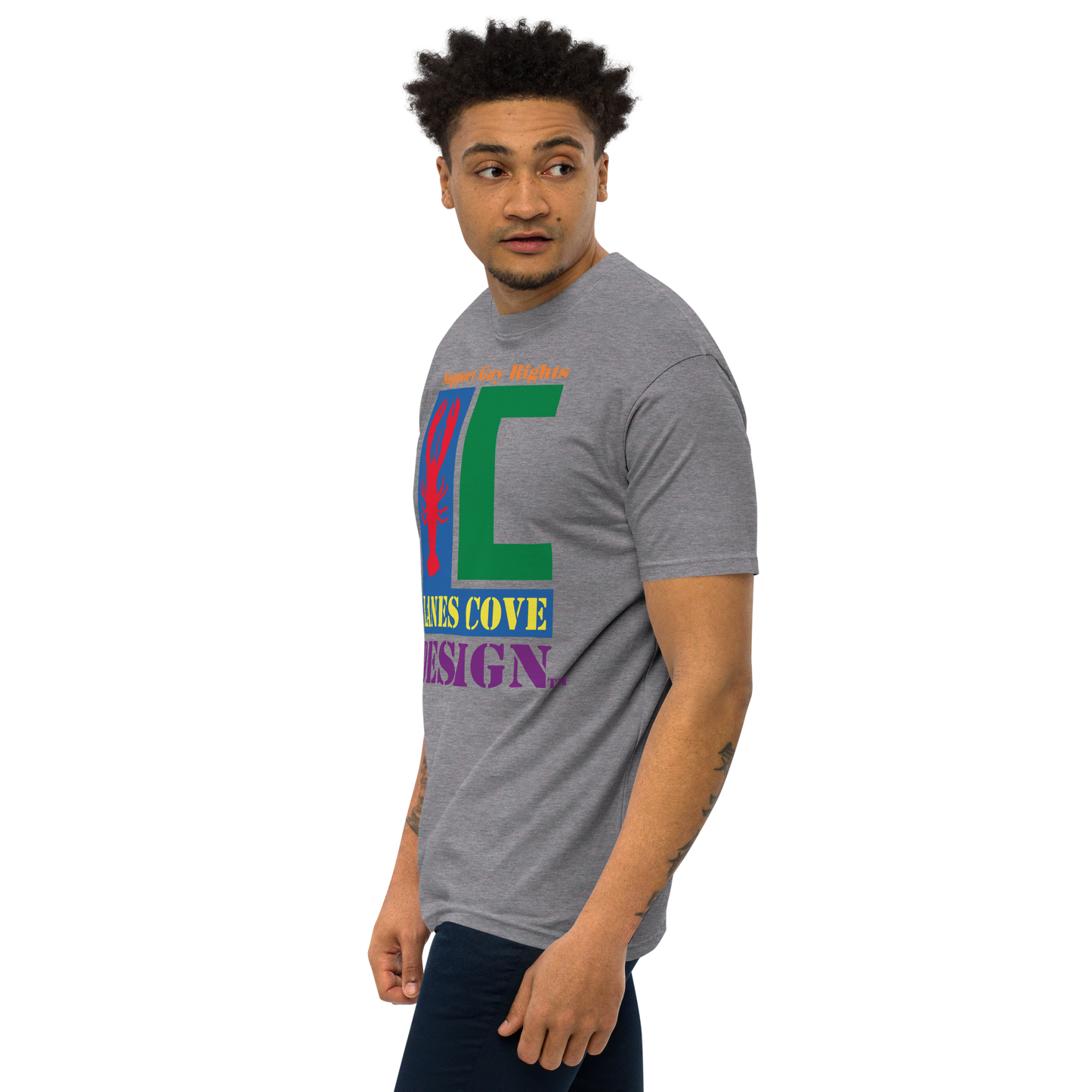 Support Gay Rights Premium Heavyweight T-Shirt - Pride Apparel