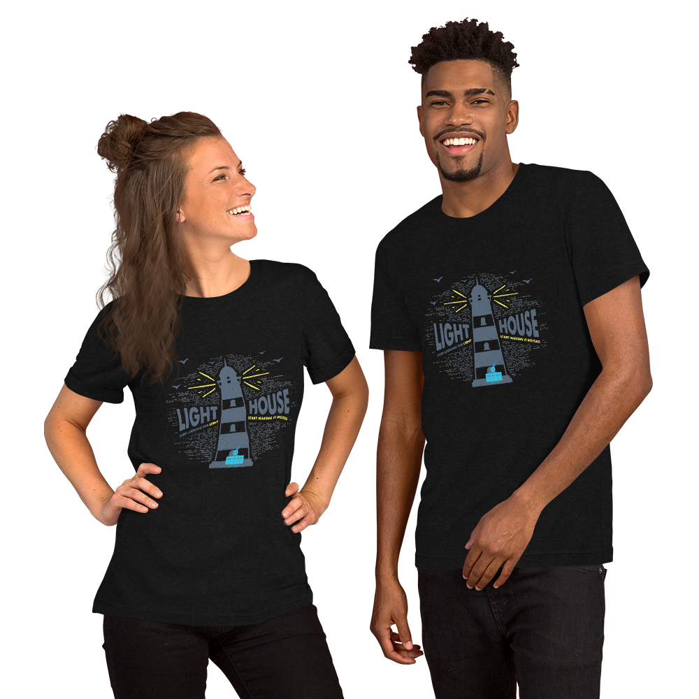 Be the Light to Fun Unisex T-Shirt - Pope Of Love Inspirational Tee
