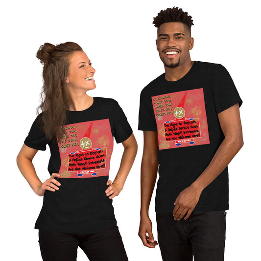 No MAGA Unisex T-Shirt - Pope Of Love Resistance Tee