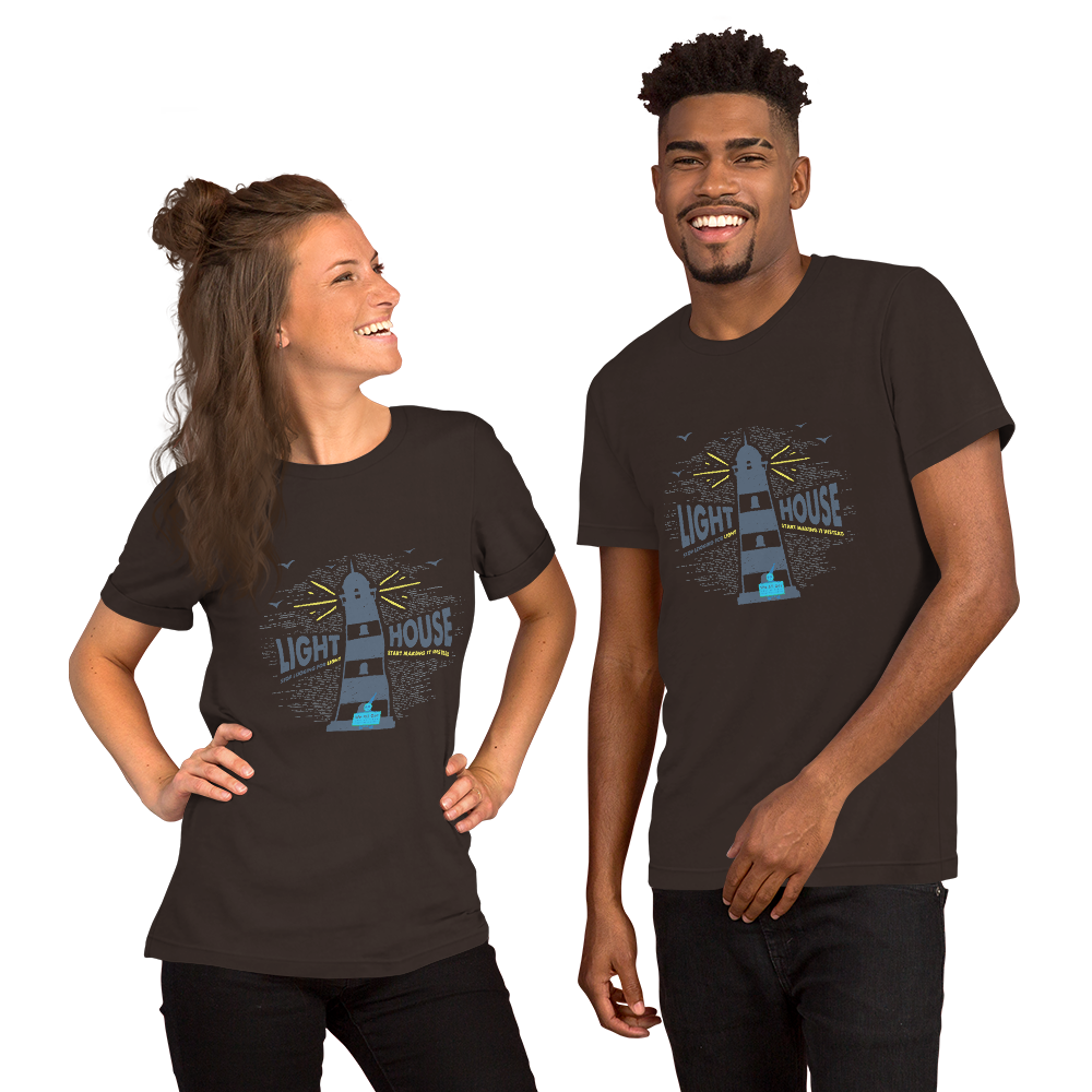 Be the Light to Fun Unisex T-Shirt - Pope Of Love Inspirational Tee