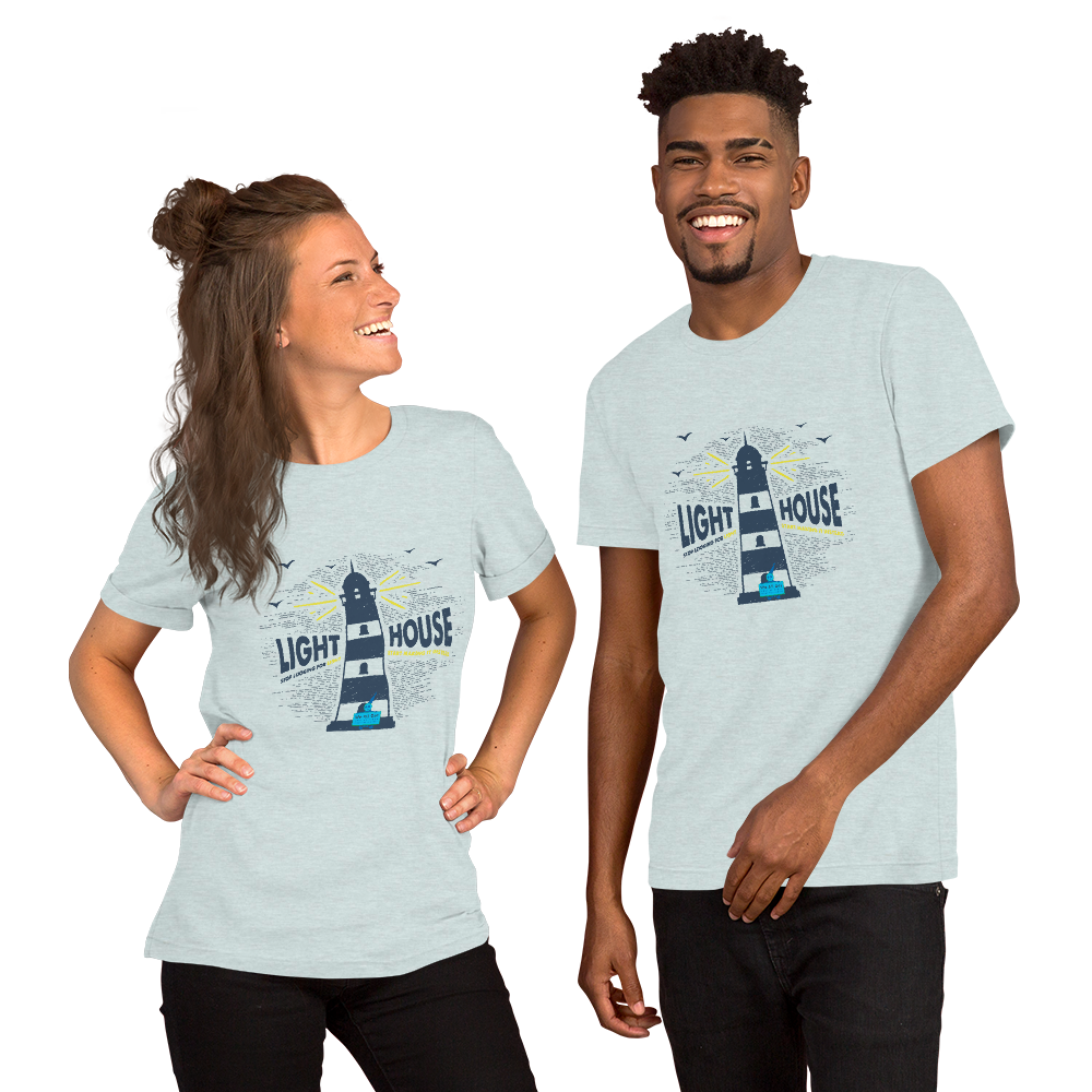 Be the Light to Fun Unisex T-Shirt - Pope Of Love Inspirational Tee