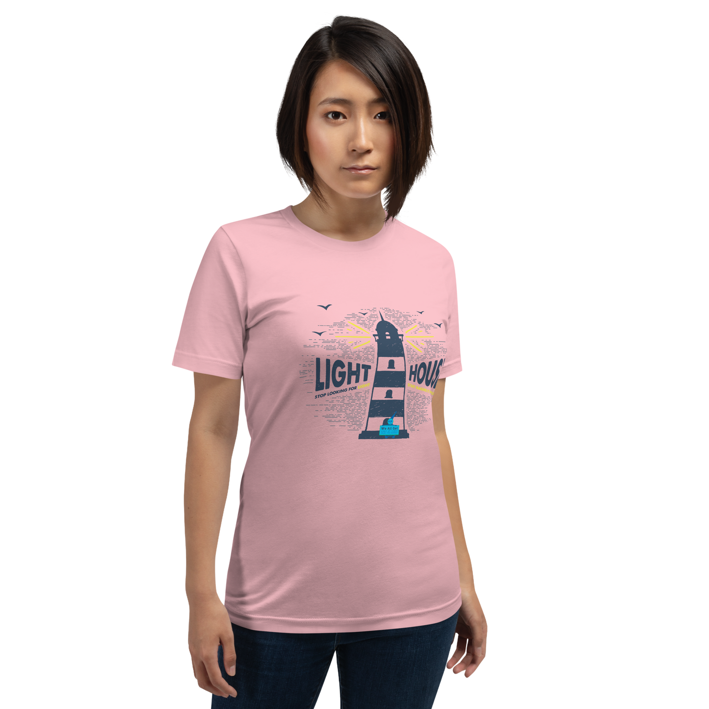 Be the Light to Fun Unisex T-Shirt - Pope Of Love Inspirational Tee