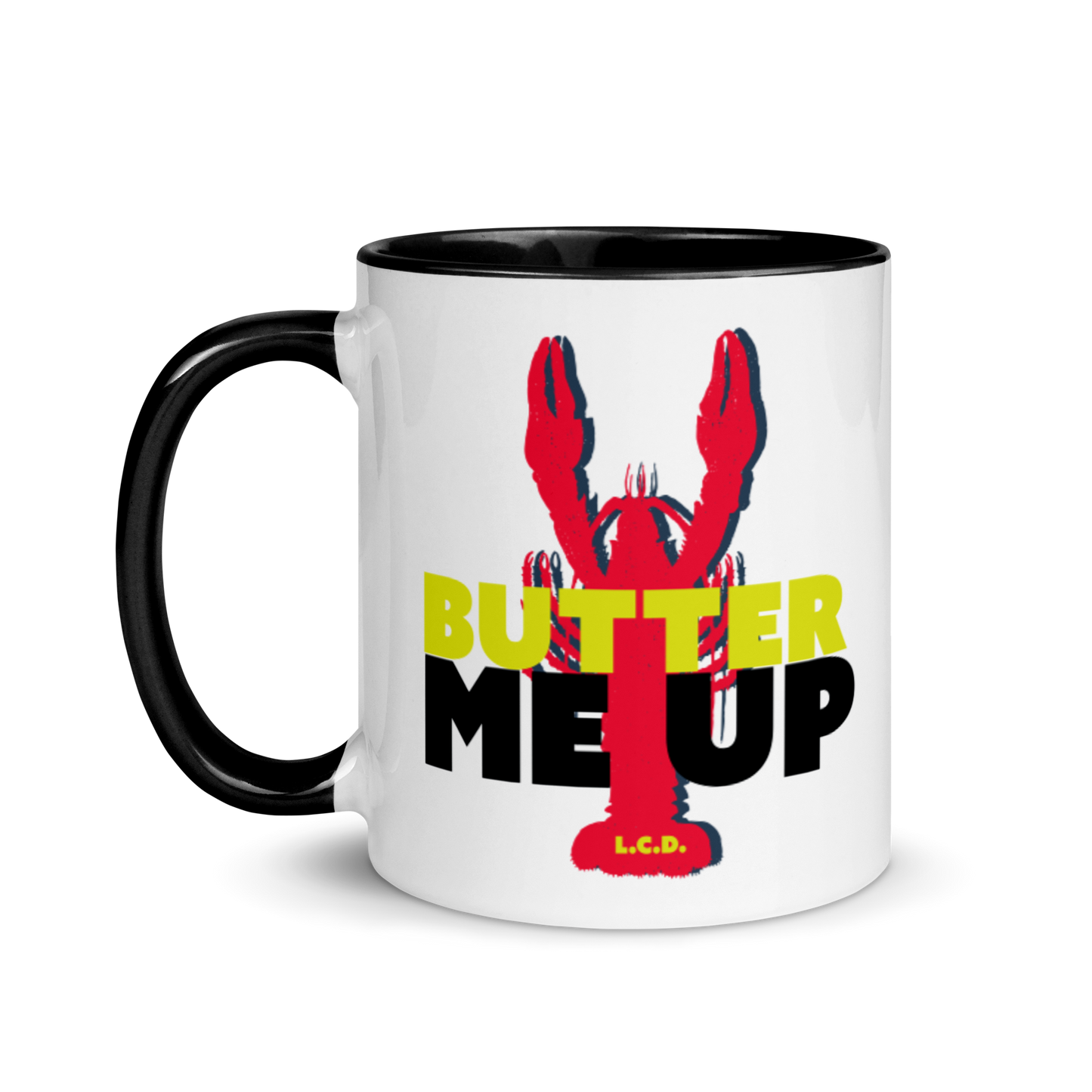 Butter Me Up Ceramic Mug - Colorful Accent Coffee Cup