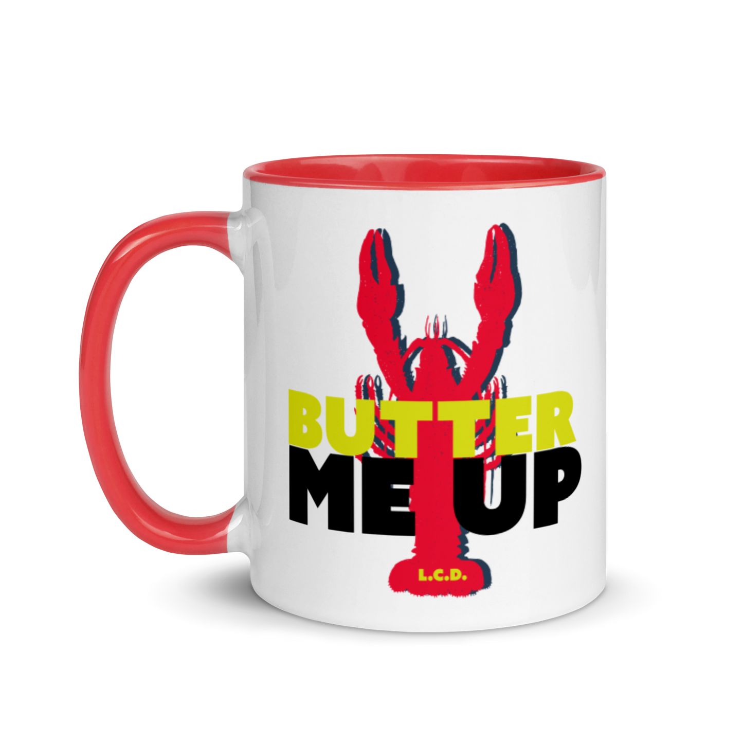 Butter Me Up Ceramic Mug - Colorful Accent Coffee Cup