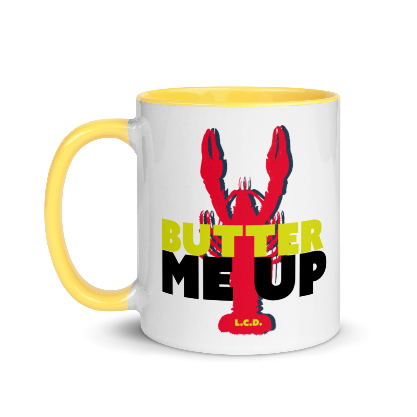 Butter Me Up Ceramic Mug - Colorful Accent Coffee Cup